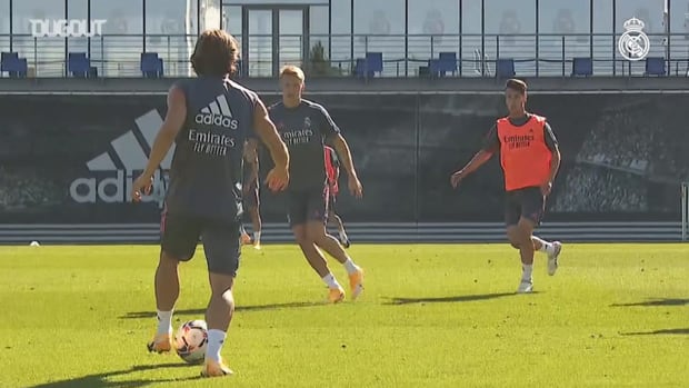 Intense third training session of the week